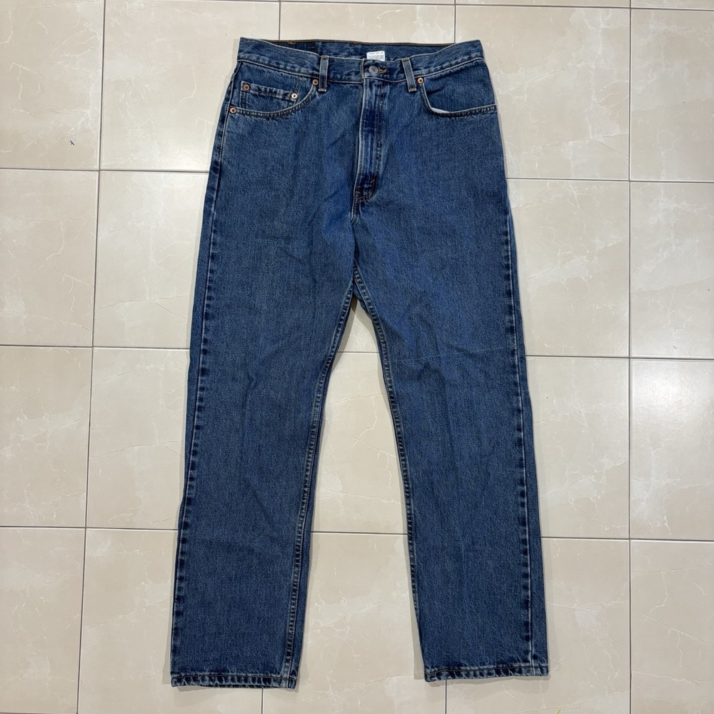 Vintage Levi's 505 Made In USA Jeans 34x30 (fits 33x29) Light Wash Blue 90s Y2K